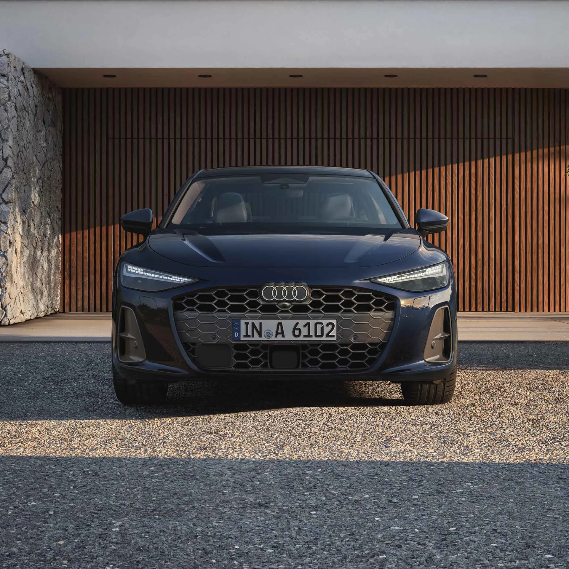 Audi A6 – Lưới tản nhiệt không viền