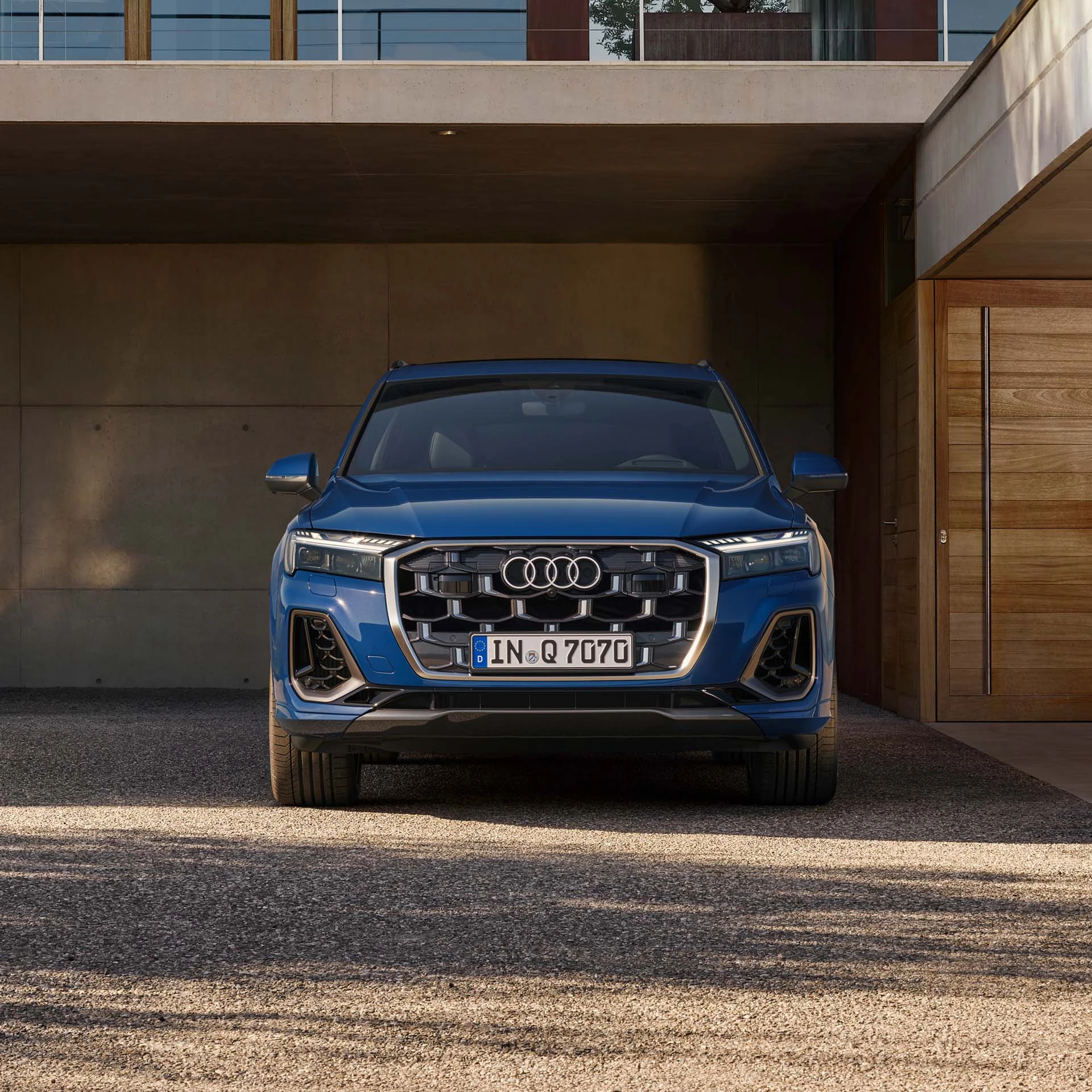 Audi Q7 – Lưới tản nhiệt Singleframe mới
